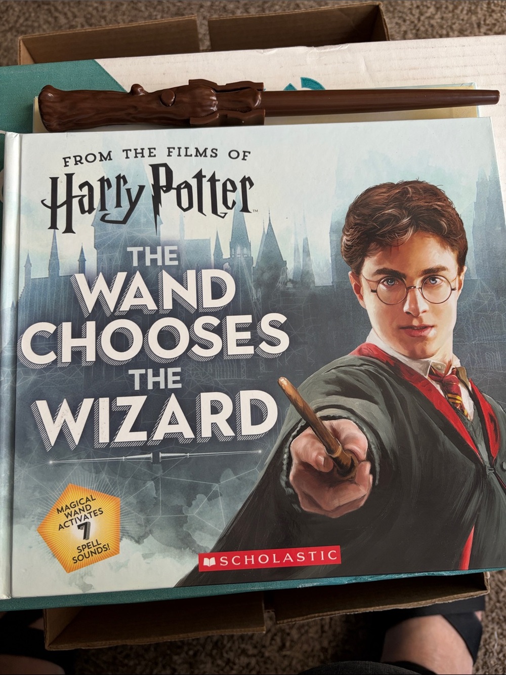 Scholastic Brown Wizard Wand Replica